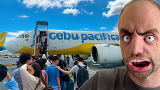 Foreigner's First Time Flying Cebu Pacific Air - Manila to Cebu | Philippines Vlog 🇵🇭