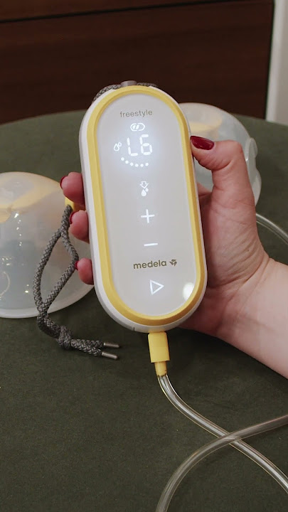 Pump in less than :30 seconds with Medela's Freestyle Hands-Free Breast Pump! #medela
