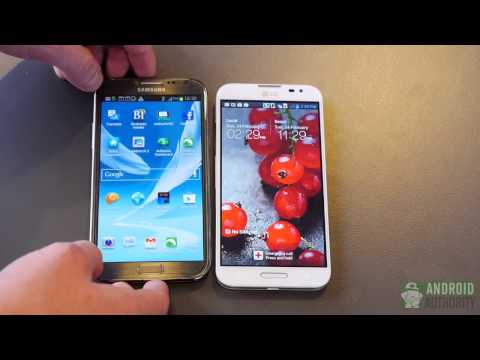 LG Optimus G Pro vs. Samsung Galaxy Note 2 - first look!