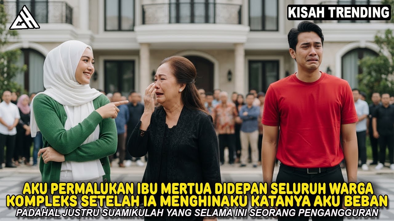 AKU PERMALUKAN IBU MERTUA DIDEPAN WARGA SETELAH IA MENGHINAKU - PADAHAL SUAMIKULAH YANG JADI BEBAN
