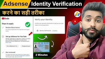 Identity Verification Failed in Google Adsense | Adsense Identity Verification Step 2  Error Problem