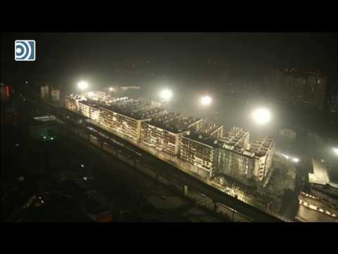 Espectacular demolición sincronizada de 19 edificios en China