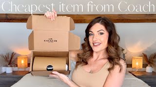 Unboxing the CHEAPEST thing from COACH