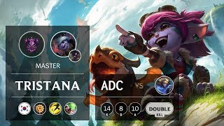 Tristana ADC vs Ezreal - KR Master Patch 9.15