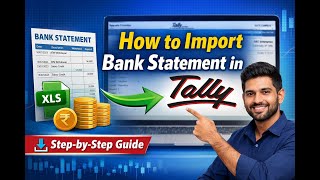 How to import Bank Statement in Tally #accountingtips #tally #tallyprime #how #importdata