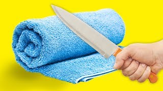 17 GENIUS LIFE HACKS WITH TOWELS