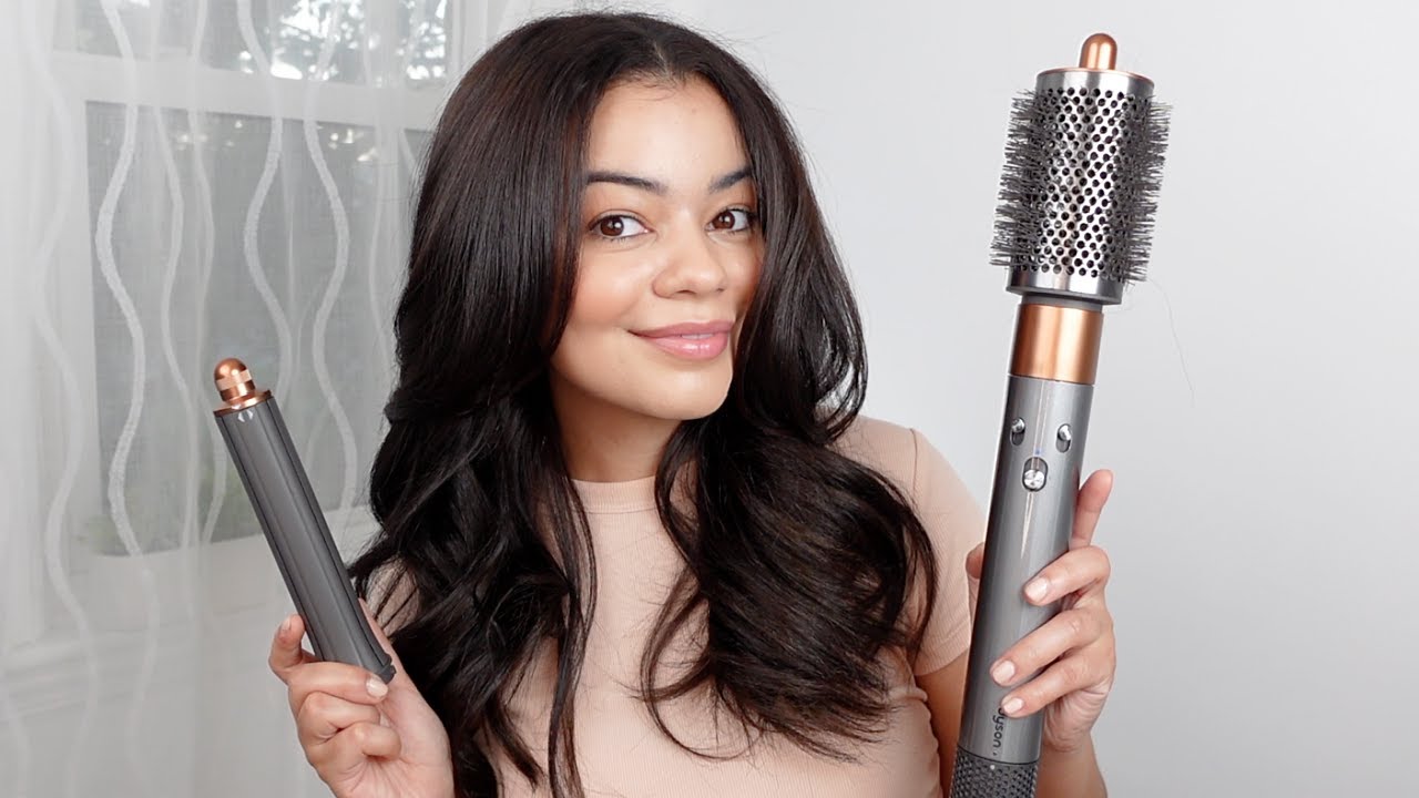 PERFECT Fall Blowout Using NEW Dyson Airwrap Attachments! 😍 YouTube