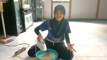 Tugas Bahasa inggris (Procedure Text)How to make banana sponge cake