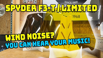 This Windshield Is a Game Changer! - Can Am Spyder F3T / Limited #canamspyder #spyderf3