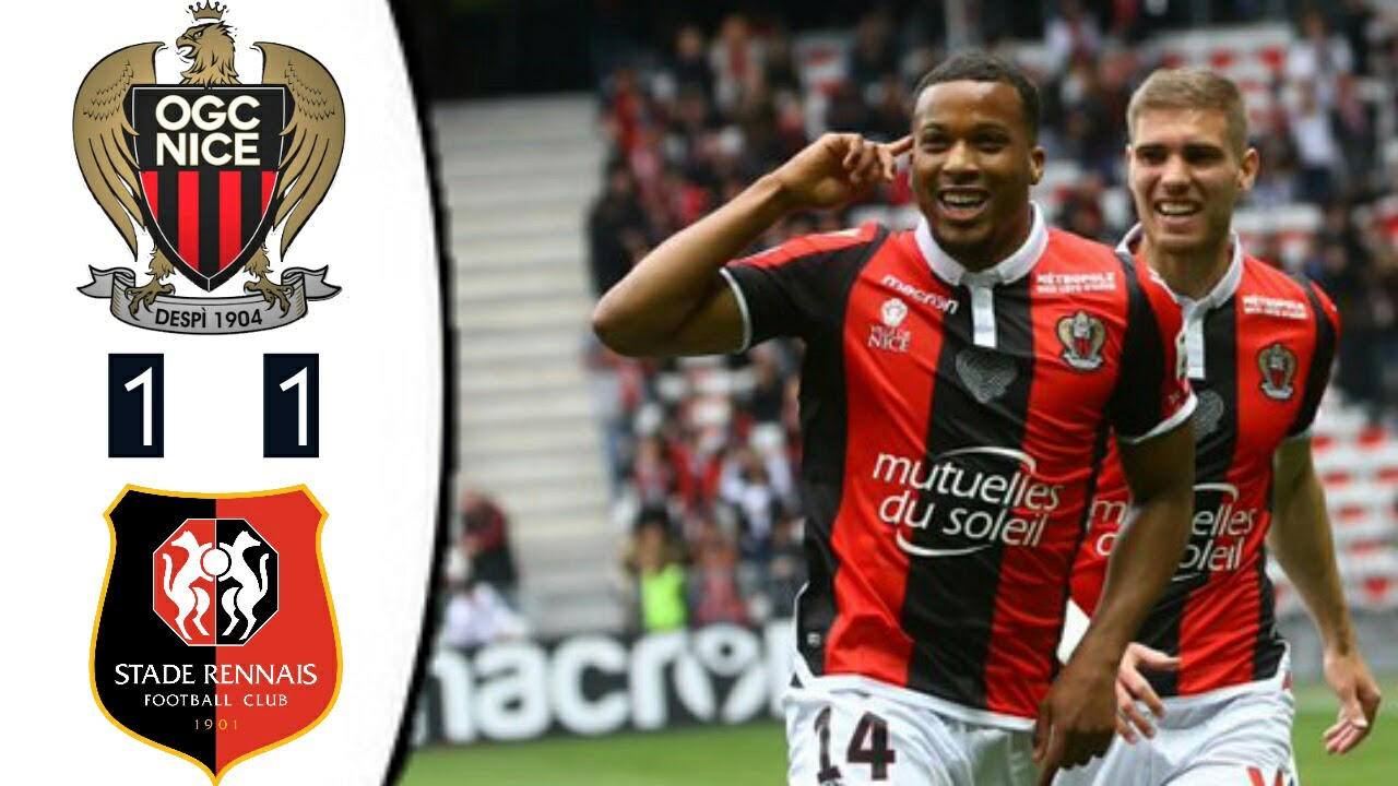 Nice Vs Rennes Nice vs Rennes 1-1 All Goals Ligue 1 Conforama Live score Match in ...