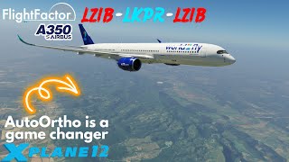 XPlane 12 LIVE: Flying the FF A350 | Real World Ops | Vatsim ATC | AutoOrtho for XP12