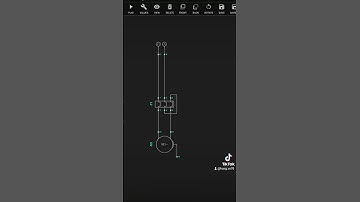 mạch đấu rơ le nhiệt cho động cơ 1 pha