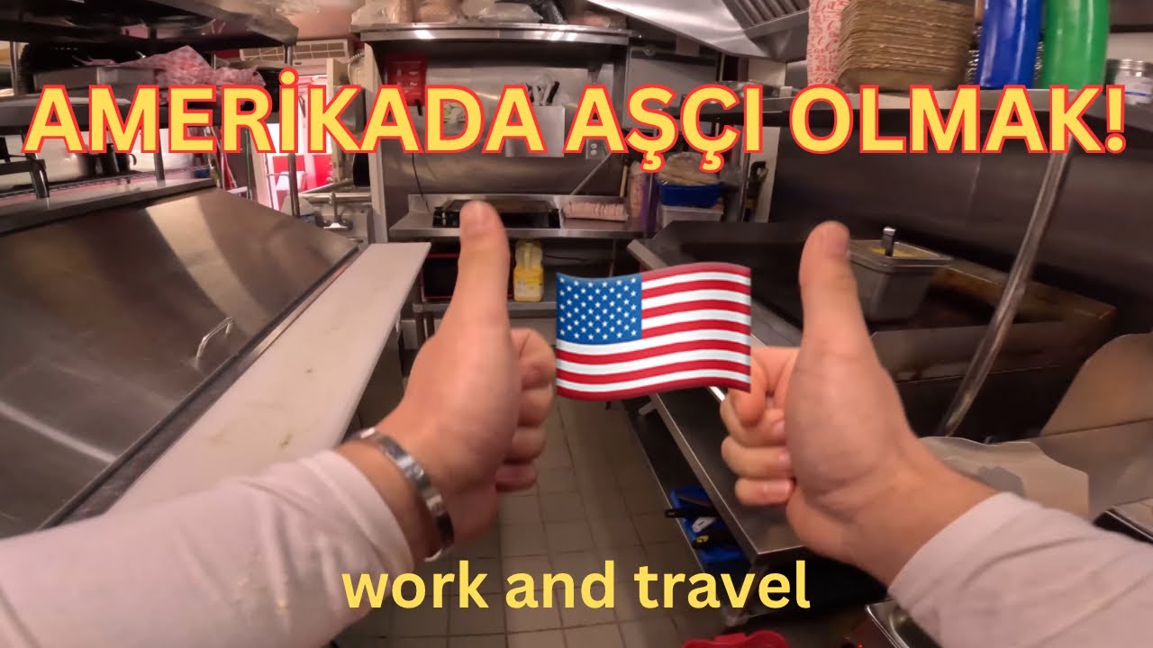 WORK AND TRAVEL ÖĞRENCİSİNİN BİR İŞ GÜNÜ! | 🇺🇸