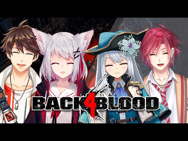 [BACK 4 BLOOD] 좀비는 헤드샷이지ゾンビはヘッドショットだよ  [にじさんじKR,ハユン]のサムネイル