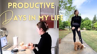 Productive Vlog | Working Mom, Peloton Bike, Get things done, Unbox Evenflo Pivot Wagon