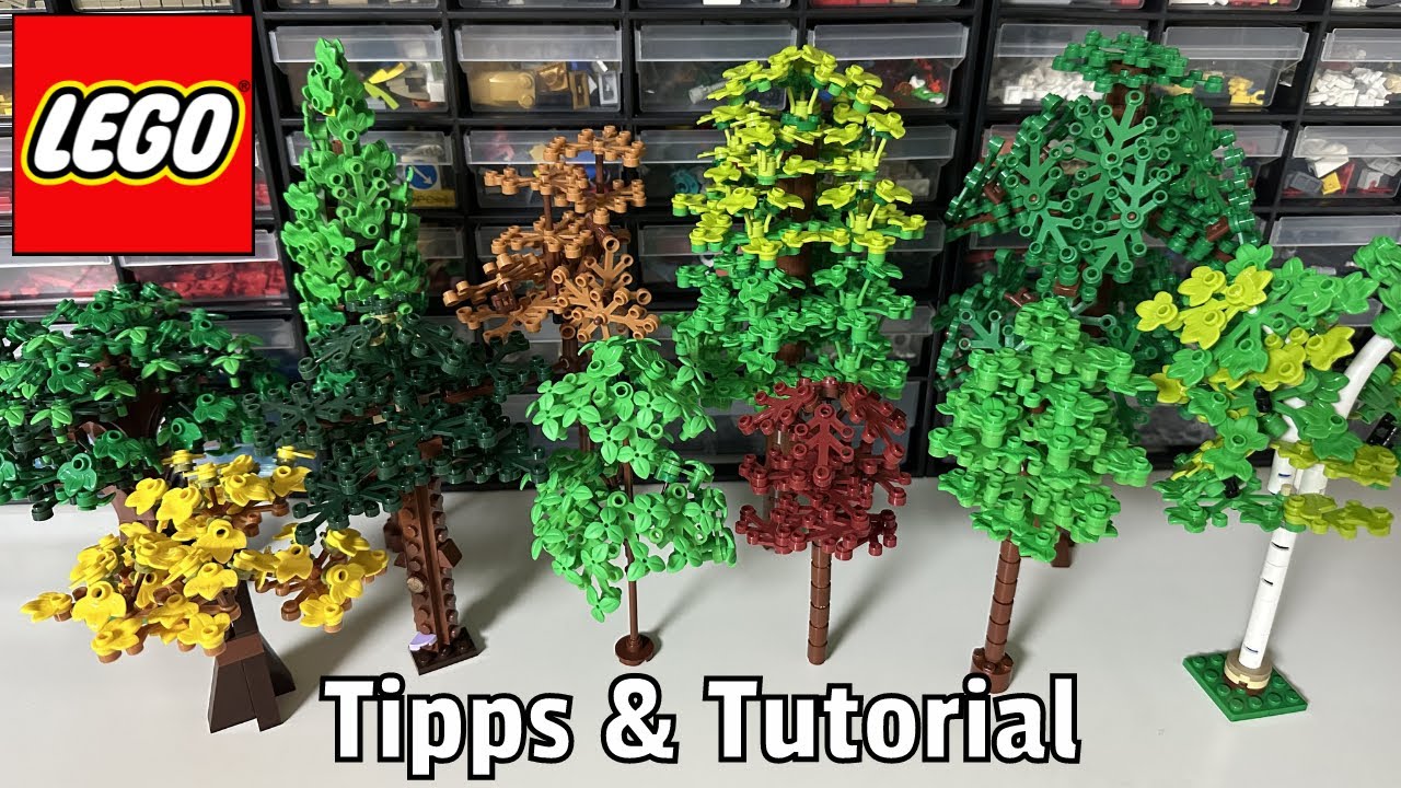 So baust du die BESTEN Bäume aus LEGO® - Tipps und Tutorial