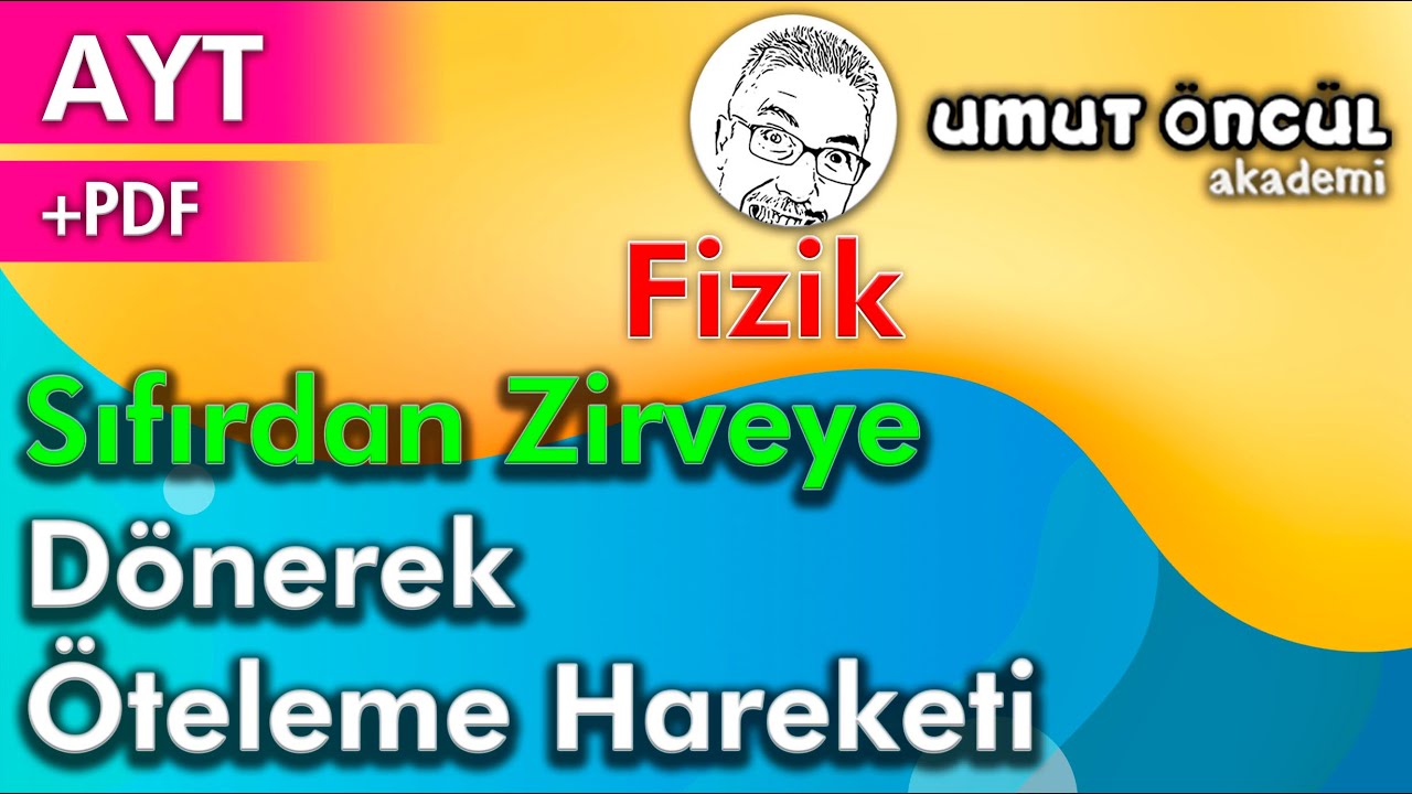 Fizik | AYT | Çembersel Hareket | Dönerek Öteleme Hareketi