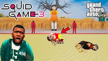 Shinchan and Franklin Playing Squid Game 3 Challenge in GTA 5