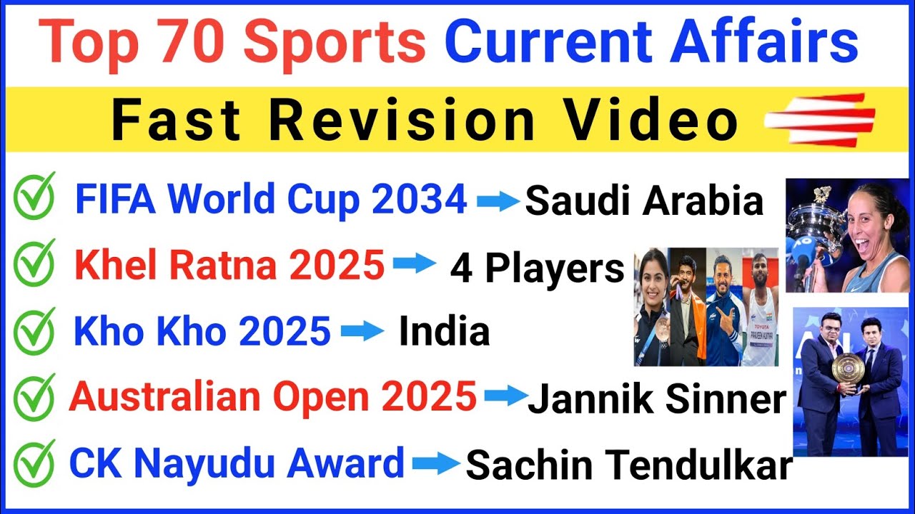 Sports 2025 Current Affairs Important Sports Current Affairs 2025 sports-2025-current-affairs-important-sports-current-affairs-2025