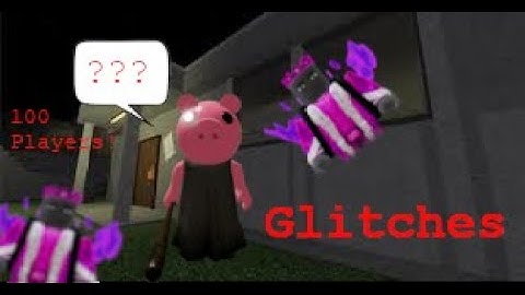 INSANE GLITCHES in Piggy but it
