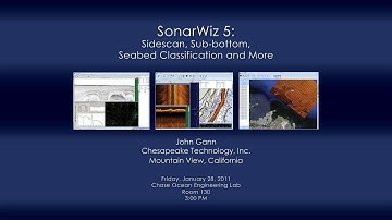 CCOM Seminar - SonarWiz 5 - John Gann