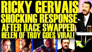 Ricky Gervais LOSES IT After BLACK HELEN OF TROY Goes Viral For The Odyssey! HUMILIATES Celebrities