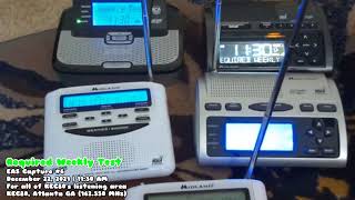 KEC80 Required Weekly Test on December 22, 2021 (EAS Capture #6)