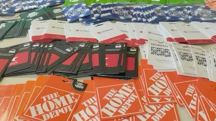 2 men arrested in Sonoma Co. for massive statewide gift card scam, police say