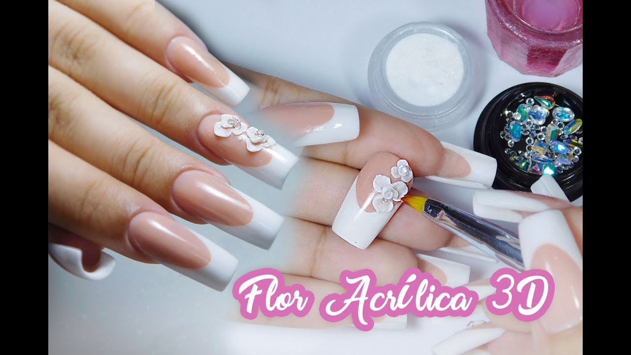 Flor Acrílica 3D para Noivas | Aline Makelyne