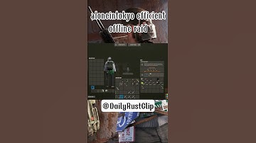 aloneintokyo fast offline raid #rust #shorts #aloneintokyo