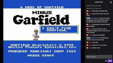 A Week of Garfield Minus Garfield (2020) - Famicom/NES MiSTer FPGA Core - GARFATHON EXTRA