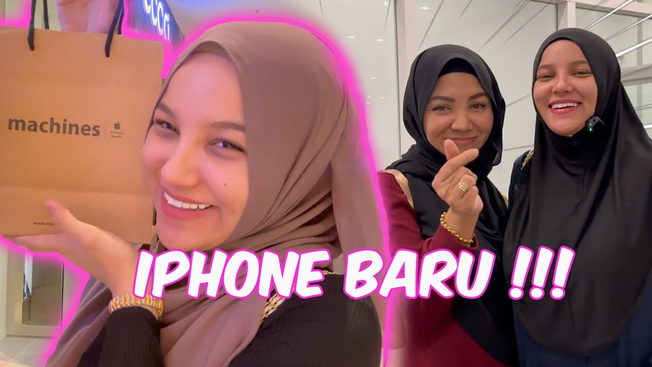 SURPRISE MAMA IPHONE BARU !! RINDU MAMA !!