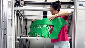 3D printing car bumper with Dowell 3D printer#3dprinter  #machine  #3dprinterupgrade  #dowell3d