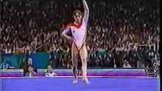 Gina Gogean 1996 Olympics Event Finals Floor