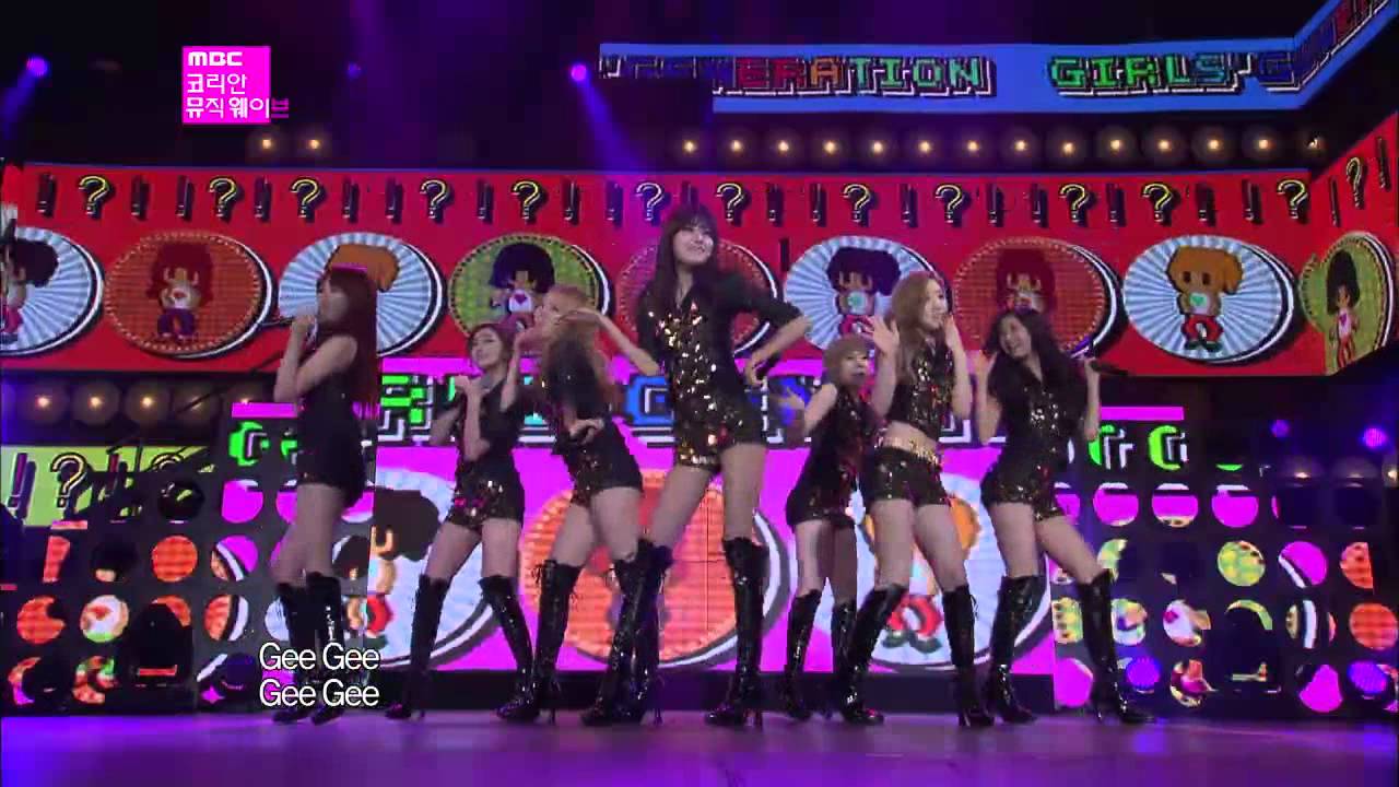 【TVPP】SNSD - Gee, 소녀시대 - 지 @ Korean Music Wave in Google Live