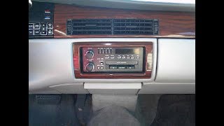Cadillac Sedan DeVille Stereo Removal = Car Stereo HELP