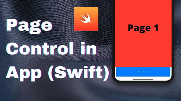 Page Control / View Pager in App (Swift 5) - Xcode 11, iOS for Beginners