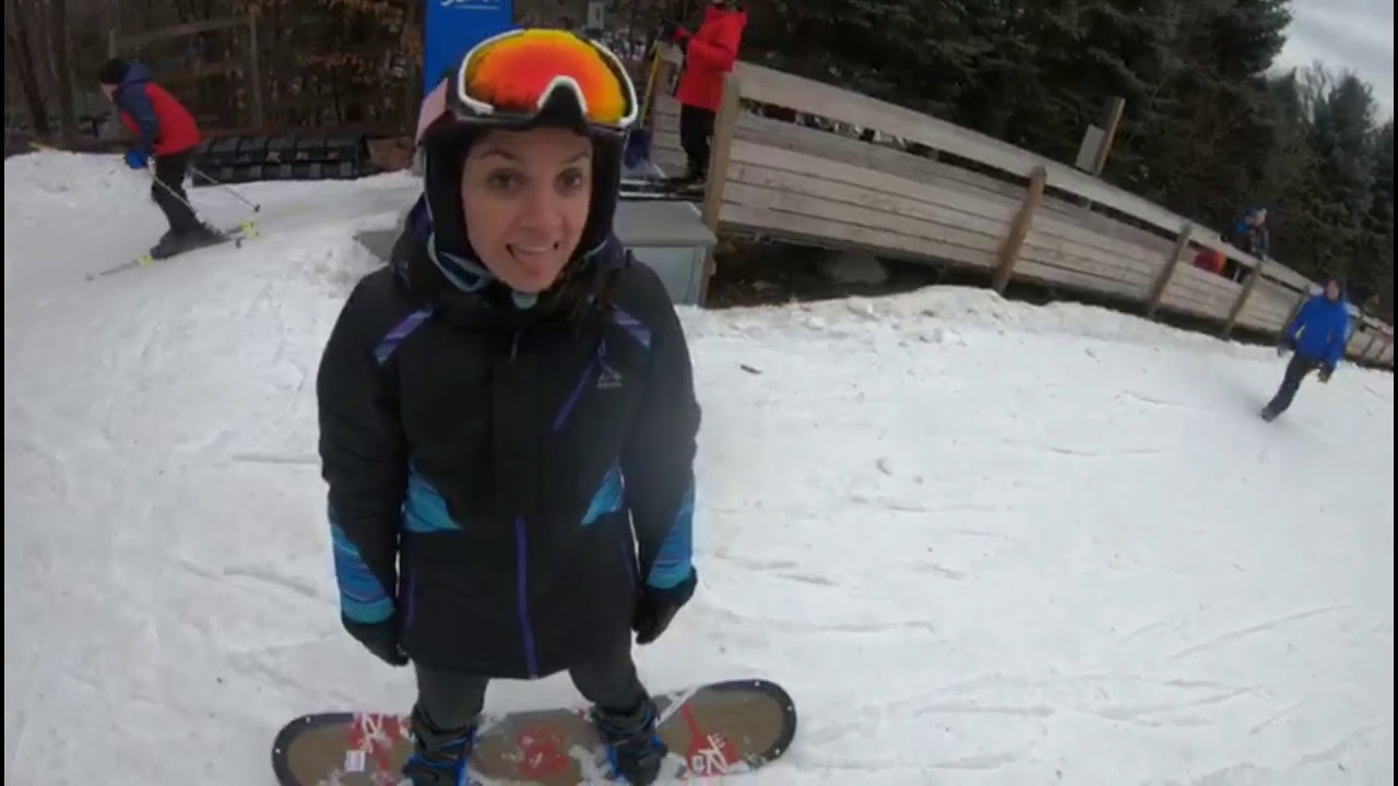 Snowboarding at Wachusett Mountain Massachusetts YouTube