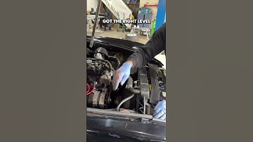 Checking the coolant on a classic MGB GT ☝🏽 #mgbgt #classiccar