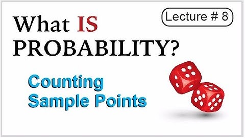 Probability Lect#8 | Counting Sample Points, Permutations/combinations