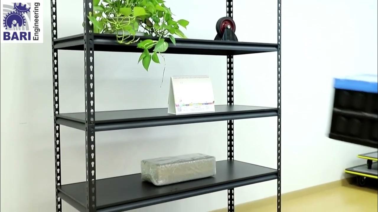 How To Assemble Steel Rack, 5 Shelves Rack, Storage Rack, Office Rack