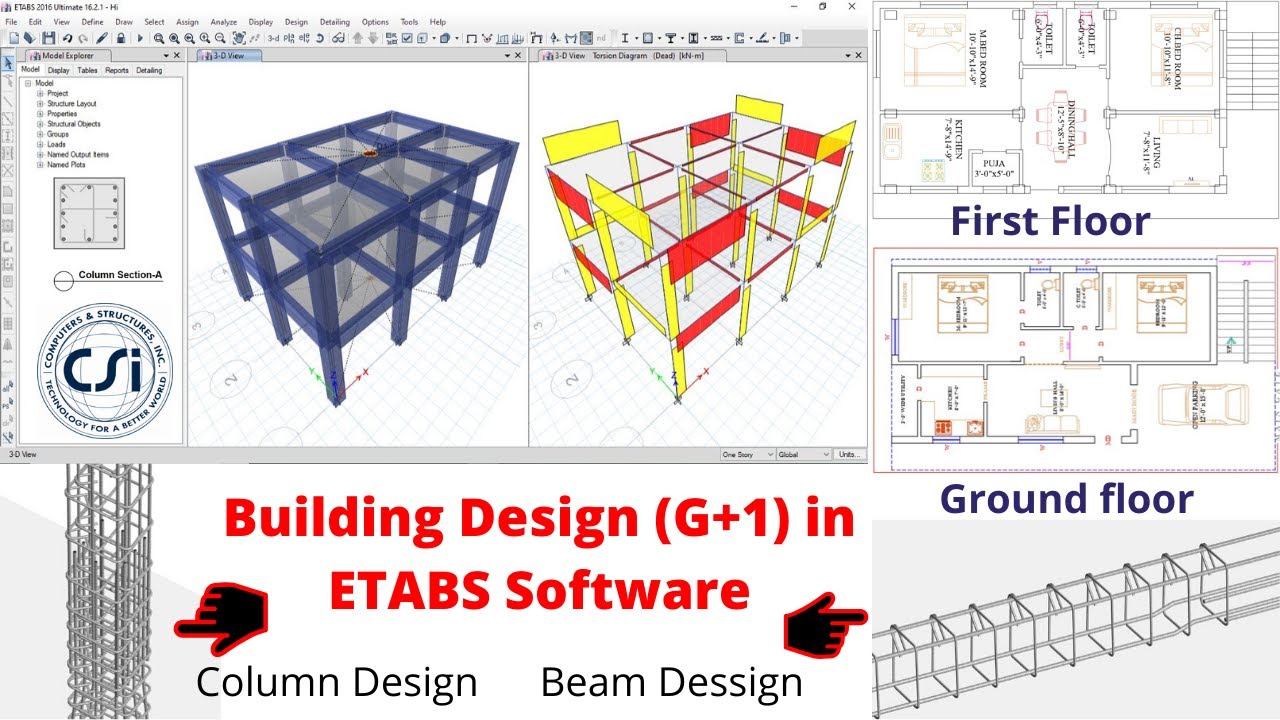 Building Design G 1 In Etabs Software Youtube Building Design G 1 In Etabs Software Youtube