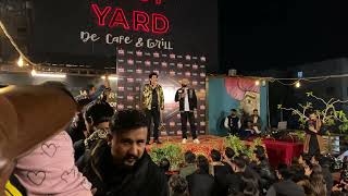 Barkat & uzmi live best comedy performance at Roof Yard restaurant  part 2 #comedy #funnyvideo