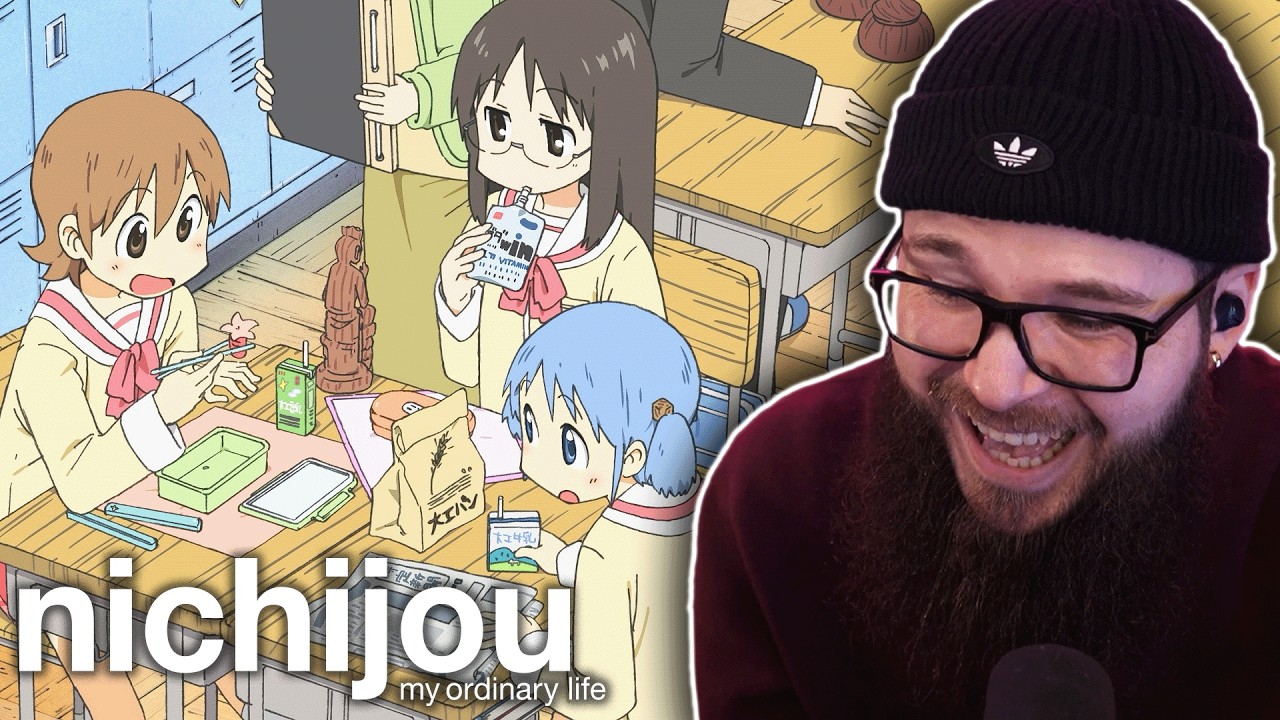 FIRST TIME WATCHING NICHIJOU!