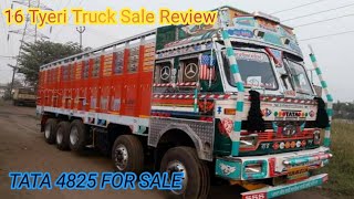 TATA4825 SALE IN RAIPUR CHHATISGARH,16 CHAKKA TRUCK SALE REVIEW, SECOND HAND TRUCK FOR SALE IN INDIA