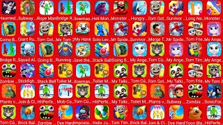 Haunted Castle,Subway Princess Runner,Rope Man Run,Bridge Race,Going Balls,Giant Rush screenshot 1