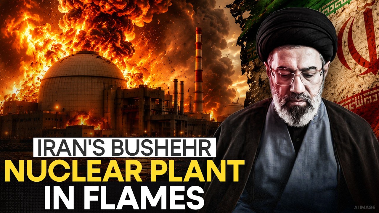 US-Iran War: US Strikes Iran’s Biggest Nuclear Plant, Bushehr Erupts In Massive Blaze
