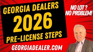 How to Get a Georgia Dealer License in 2026-No Lot Required, Get Into Every Dealer Auction in USA!