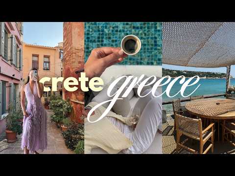 a week in crete, greece 💛 🌊