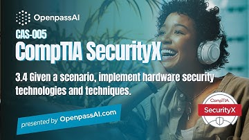 CompTIA SecurityX CAS-005 Full Course - 3.4 Implement hardware security technologies.